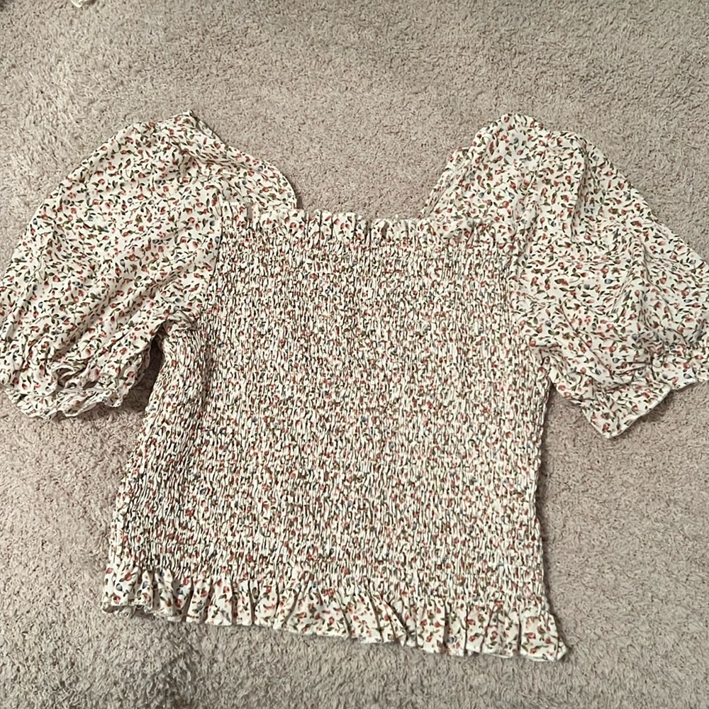 Never worn— Amazon floral top